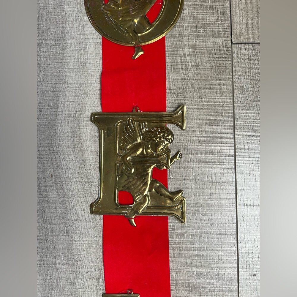 Dept. 56 Christmas NOEL Banner Wall Hanging - Picture 4 of 5